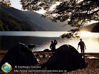 Foto Lago Curruhué (Santiago Gaudio)