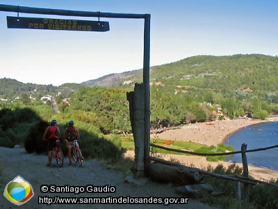 Foto Playa Lago Lácar (Santiago Gaudio)