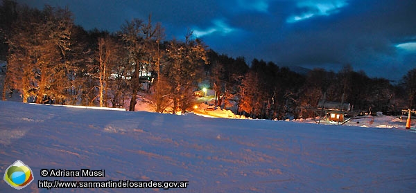 Foto Noche de Chapelco (Adriana Mussi)