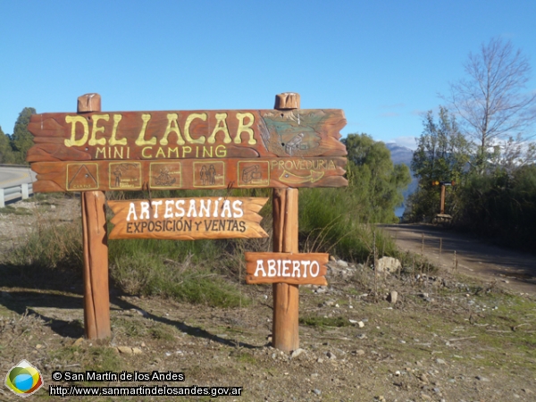 Foto Cartel Camping Del Lacar (San Martín de los Andes)