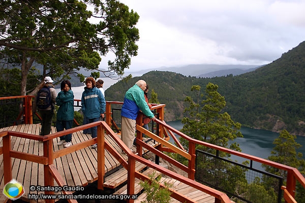 Foto Pasarelas del mirador Arrayán (Santiago Gaudio)