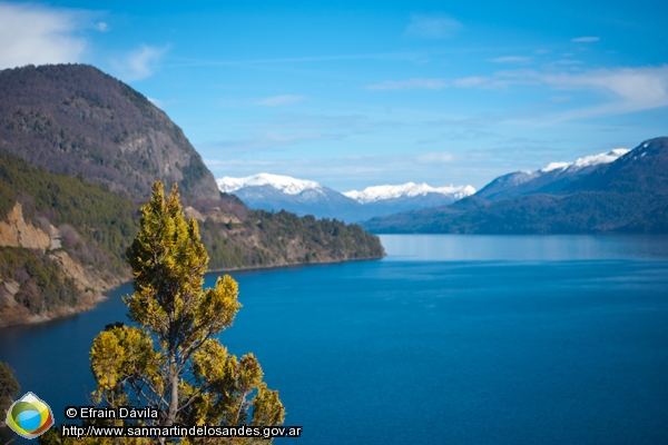 Foto Lago Lacar (Efrain Dávila)