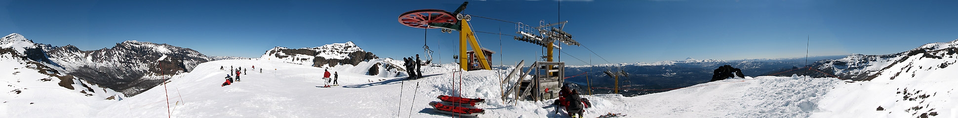 Panorámica 360º Desde el cerro Teta - Chapelco (Guillermo Tosi)