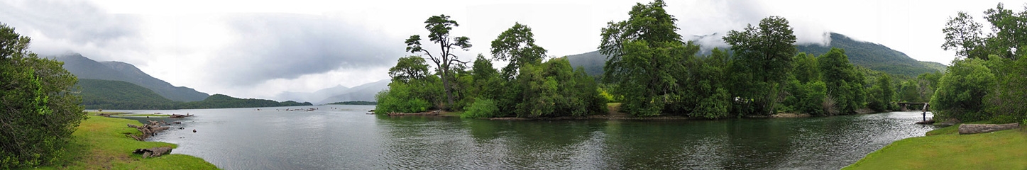 Panorámica 180º Río Chachín (Guillermo Tosi)