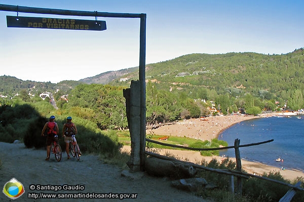 Foto Playa Lago Lácar (Santiago Gaudio)