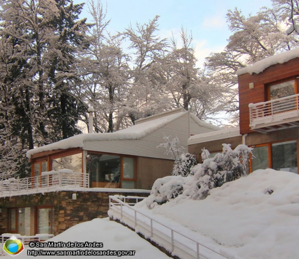 Foto Vista exterior con nieve (San Martín de los Andes)