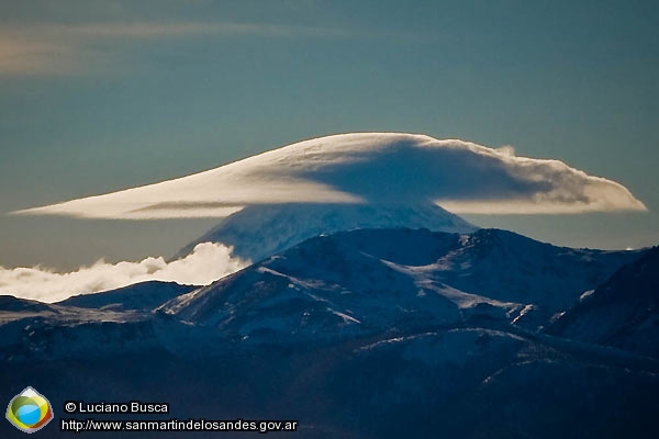 Foto Volcán Lanín (Luciano Busca)