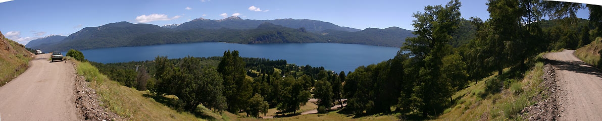 Panorámica 180º Camino a Quila Quina (Santiago Gaudio)