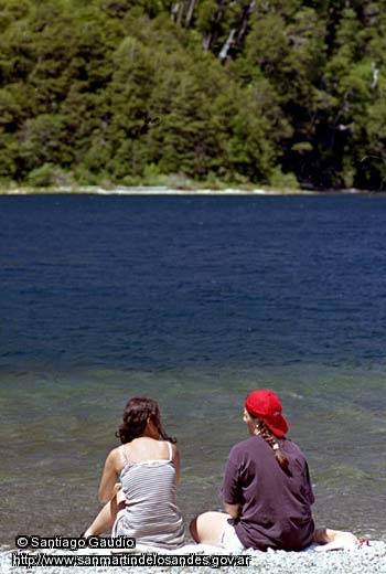 Foto Lago Curruhué (Santiago Gaudio)