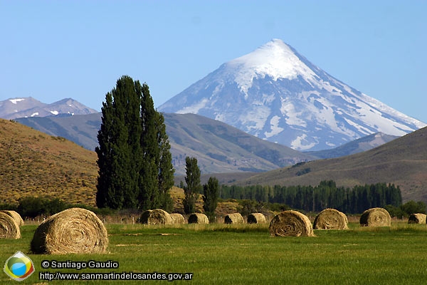 Foto Vista del Volcán Lanín (Santiago Gaudio)