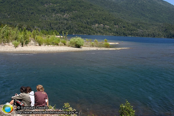 Foto Angostura del lago Nonthué (Santiago Gaudio)