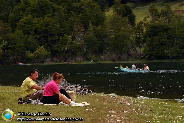 Foto Angostura del lago Paimún (Santiago Gaudio)