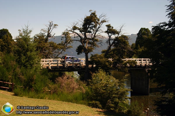 Foto Cruzando el río Quiliquihue (Santiago Gaudio)