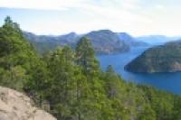 Panorámica 180º Desde el mirador Arrayán (Guillermo Tosi)