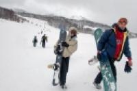 Foto Turistas en la base del cerro (Patricio Rodriguez)