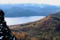 Panorámica 180º Tren Tren y del Lago Lácar (Santiago Gaudio)